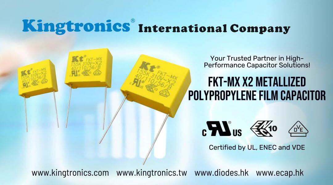 Kingtronics FKT-MX X2 Film Capacitor – Trusted High-Performance Solutions!